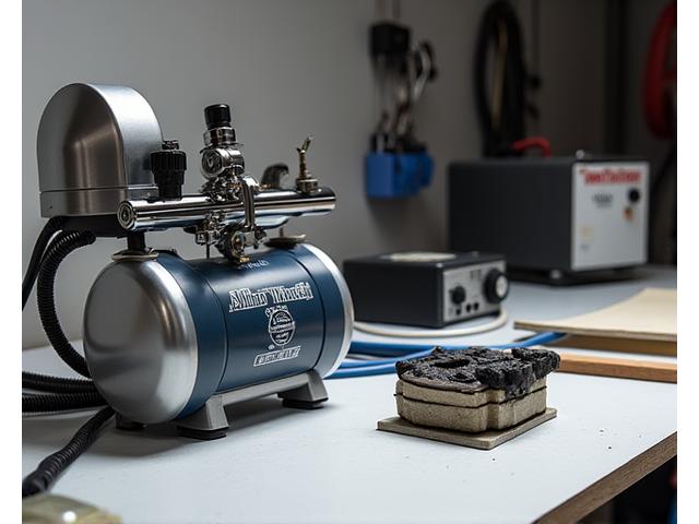 Master Airbrush Compressor Kit with Dual Action Airbrush